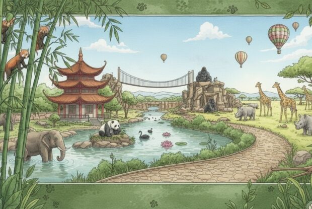 Gîte proche de Pairi Daiza